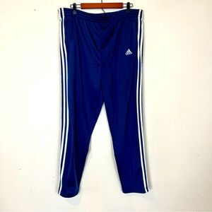 Adidas Track Pants Blue and White Breakaway Men's Sz L